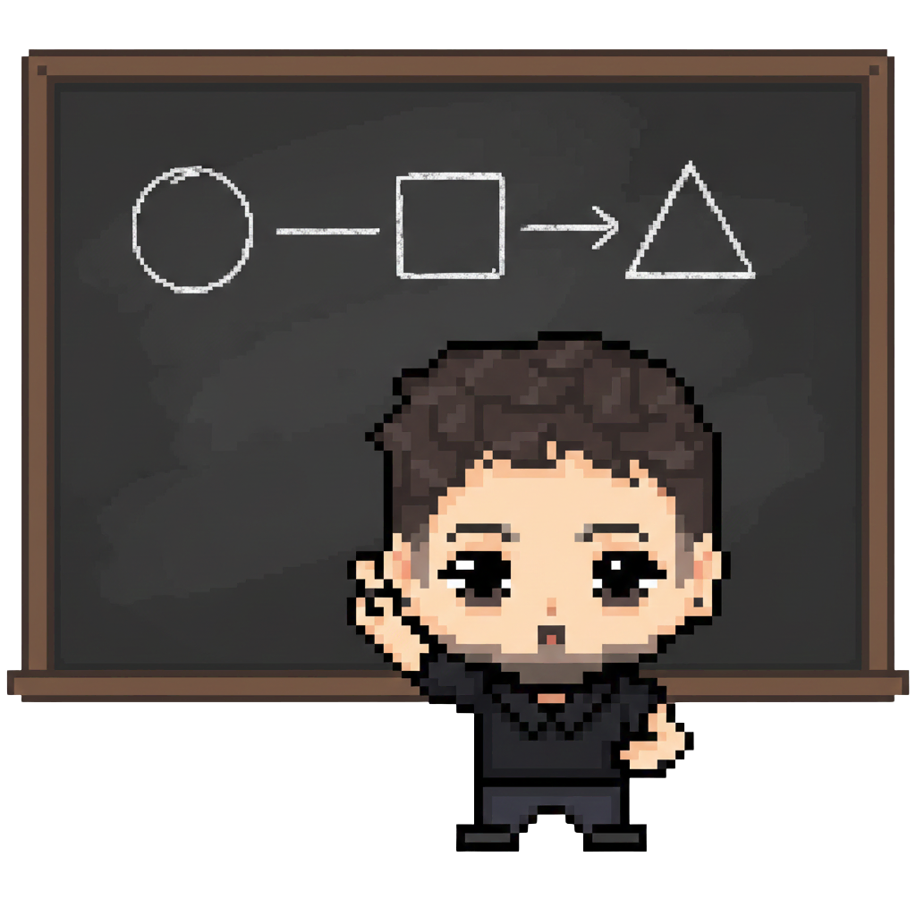 Pixelmännchen-Lehrer Pixelmännchen-Lehrer